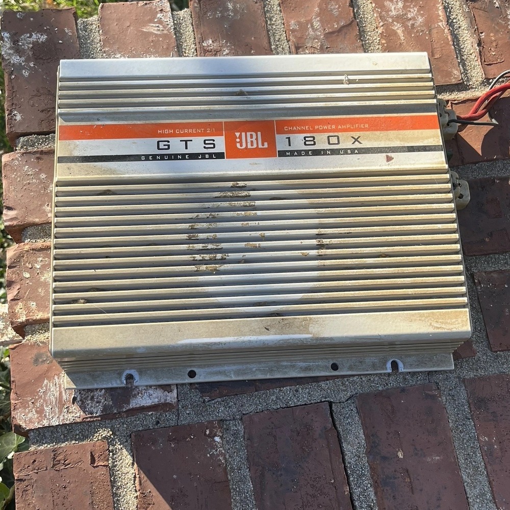 JBL GTS 180X Car Amplifier – Vintage JBL Grand Touring Series 2-Channel‎